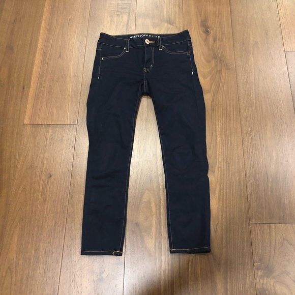 BNWOT American Eagle stretch crop Jeggings sz 2 - Picture 3 of 5